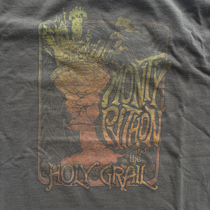 Monty Python And The Holy Grail Faded Graphic T Shirt 90's - L