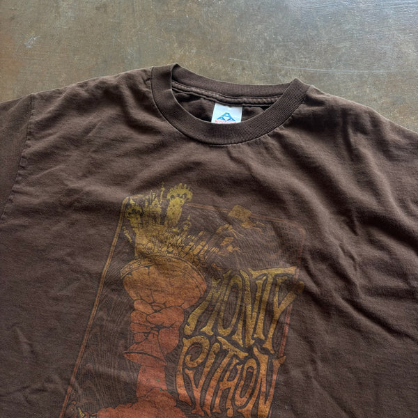 Monty Python And The Holy Grail Faded Graphic T Shirt 90's - L hover