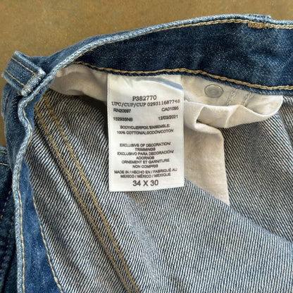Dickies Double Knee Jeans Workwear Relaxed 90's - 34