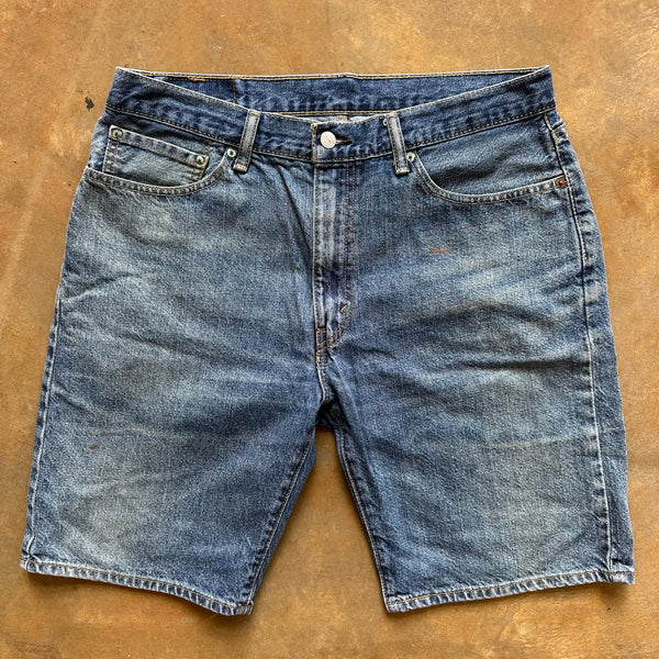 Levi's 505 Blue Jean Shorts 00's - 36