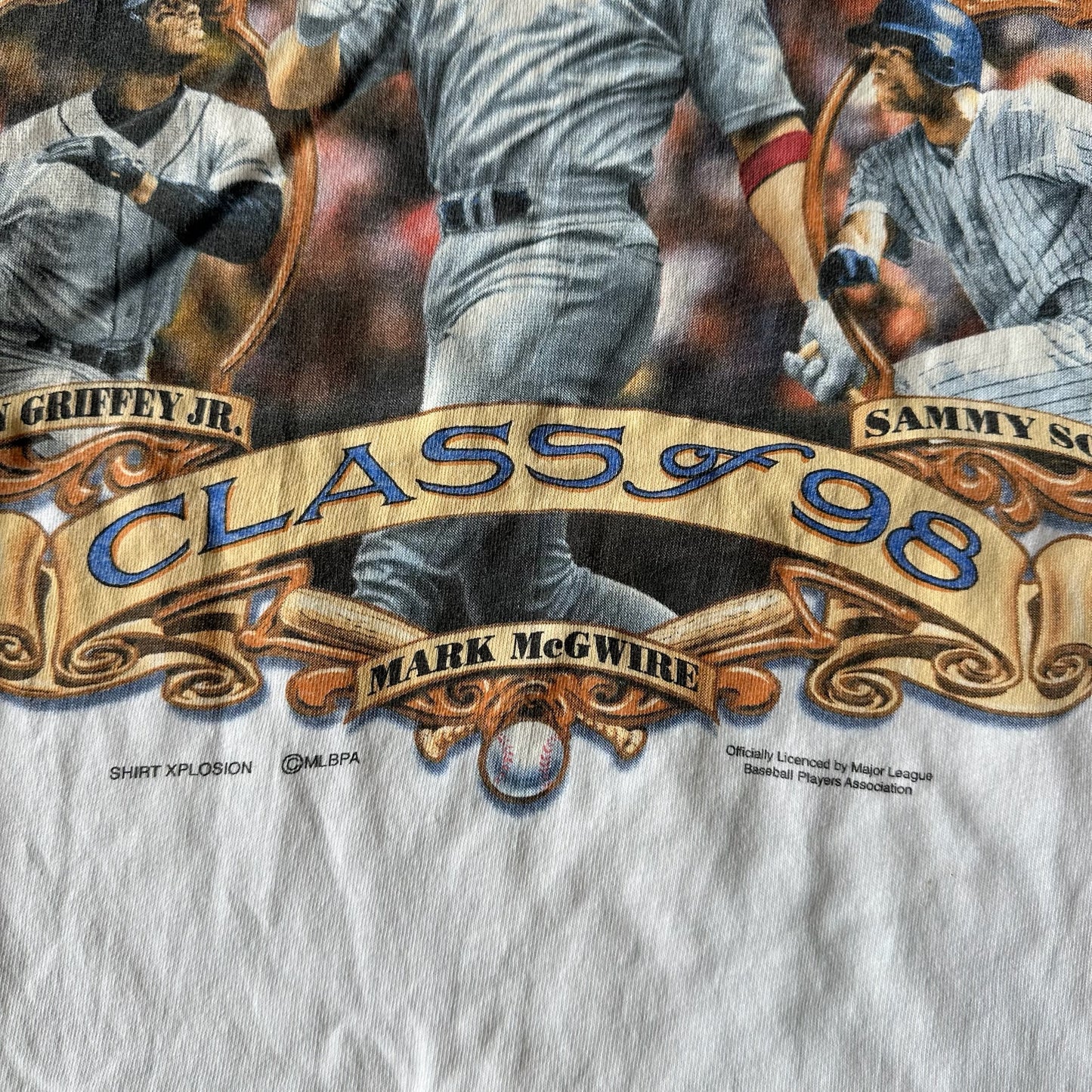 Home Run Derby Class of '98 Shirt McGwire Sosa Griffey Jr. 90's - XL