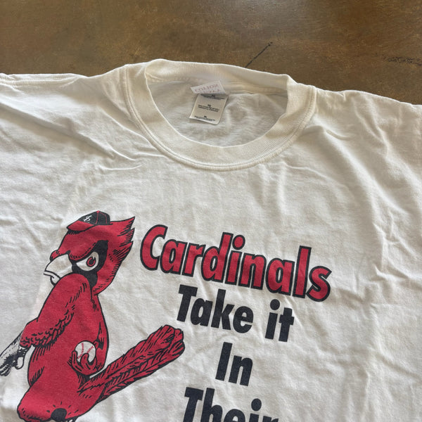 St. Louis Cardinals Funny Inappropriate Pujols Graphic Humor Shirt 00's - XL hover