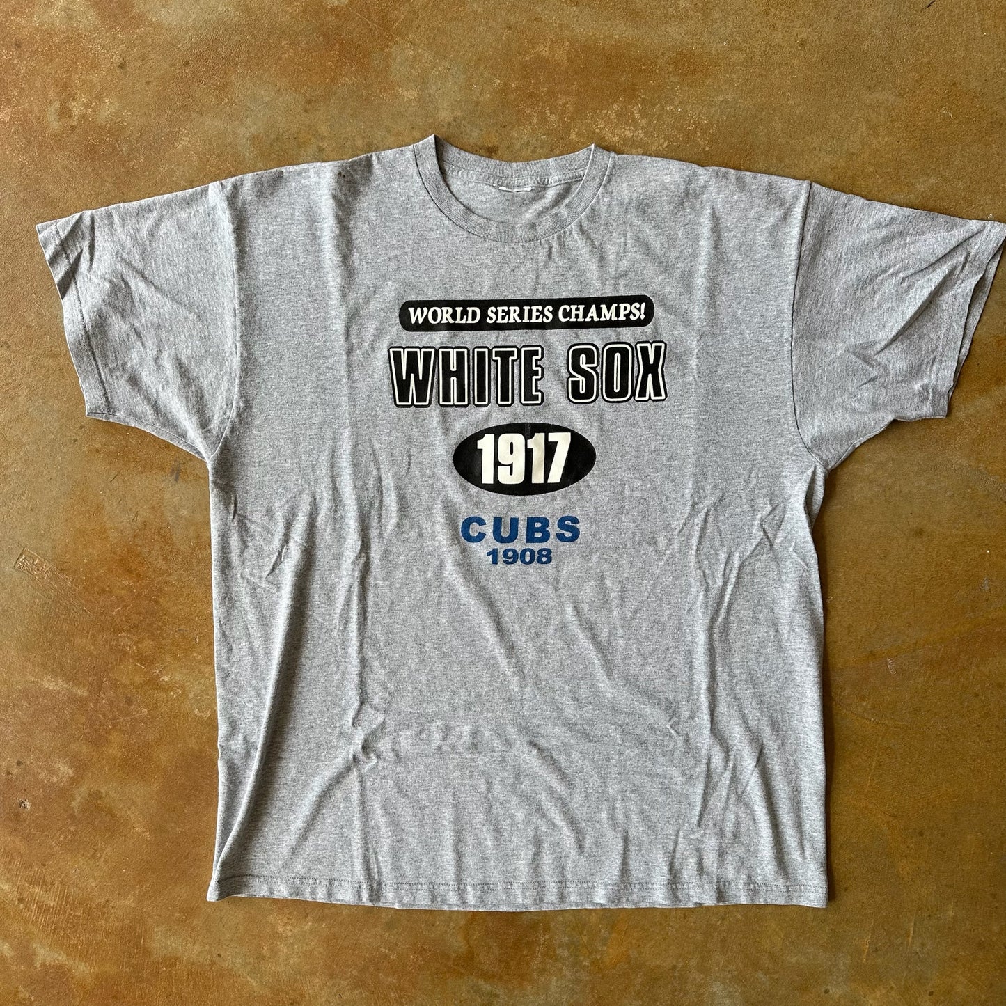 Chicago Cubs & White Sox Funny Rivalry Shirt 00's - 2XL