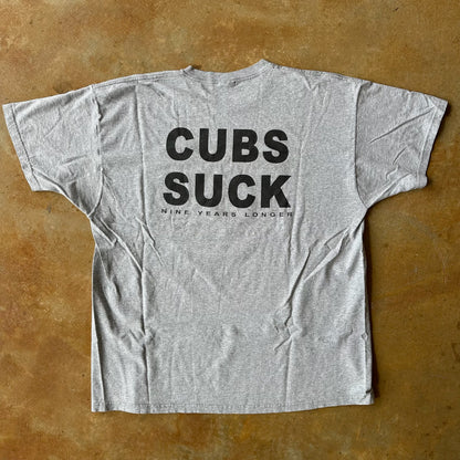 Chicago Cubs & White Sox Funny Rivalry Shirt 00's - 2XL