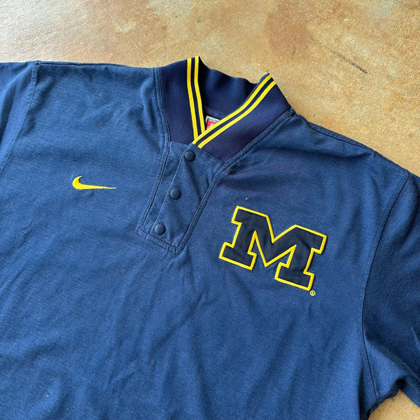 Nike University of Michigan Wolverines Basketball Shooting Jersey 90's - XL hover