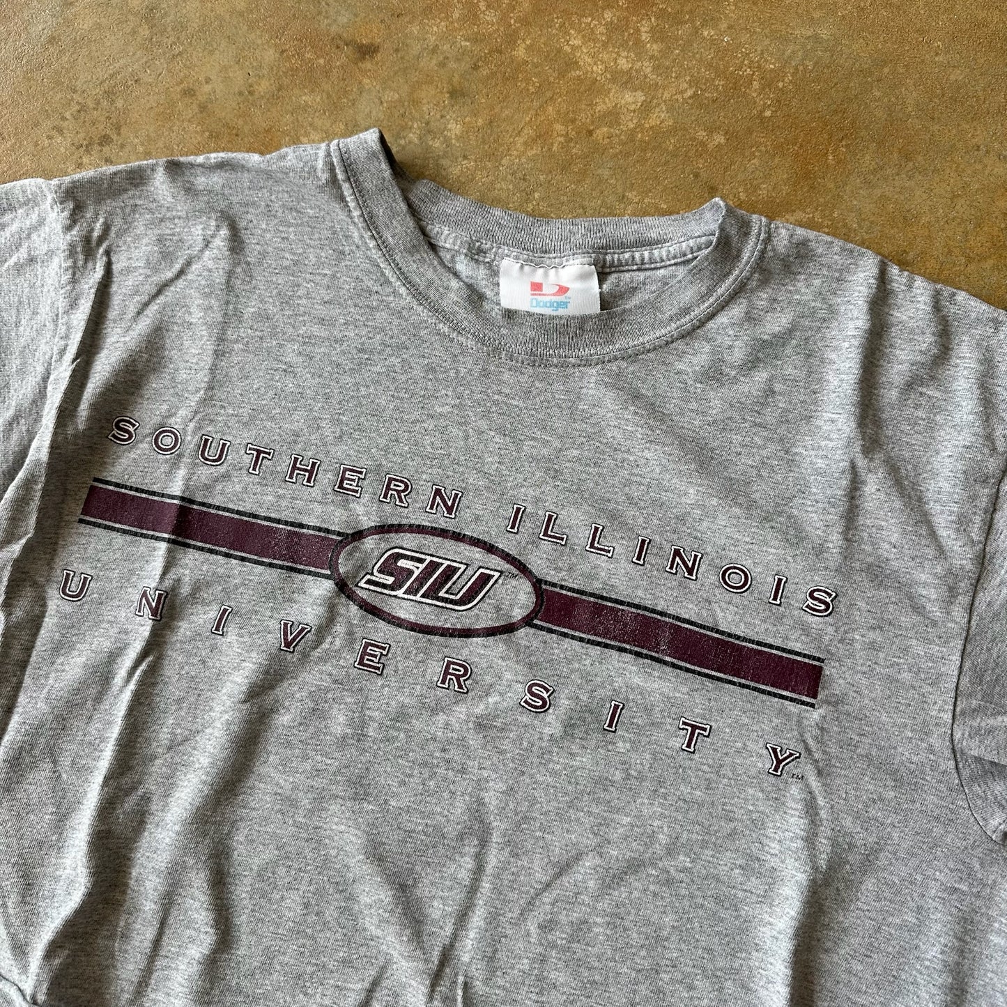 Southern Illinois University SIU Cropped Shirt Dodger 90's - L