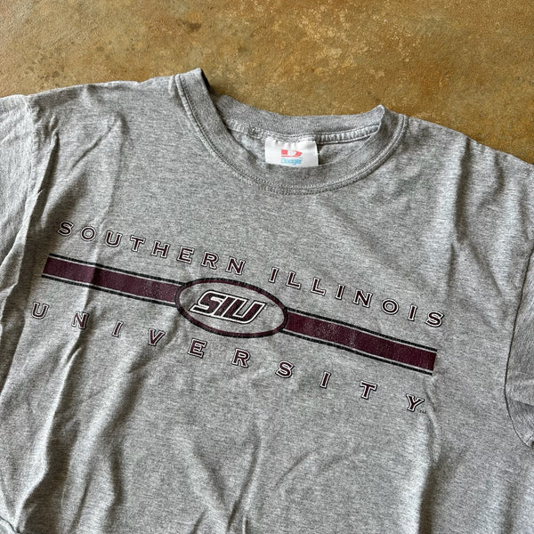 Southern Illinois University SIU Cropped Shirt Dodger 90's - L hover