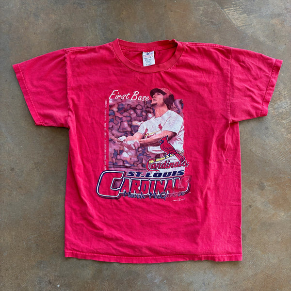 Mark McGwire St. Louis Cardinals Big Graphic Youth Shirt 90's - Youth XL