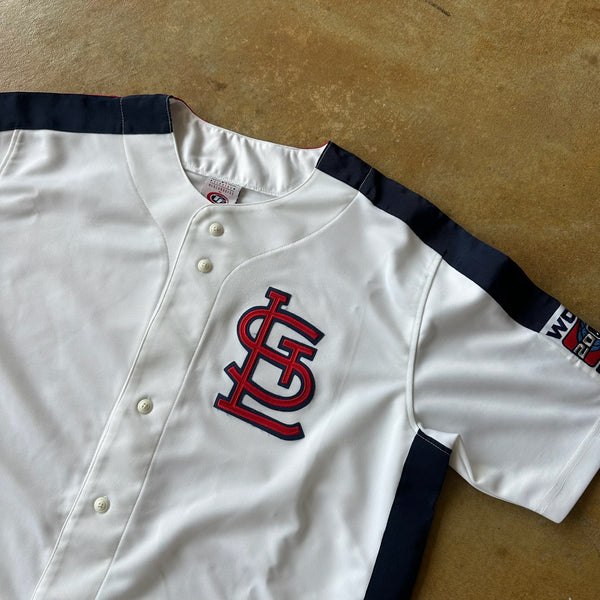 St. Louis Cardinals True Fan 2006 World Series Patch Jersey 00's - L hover
