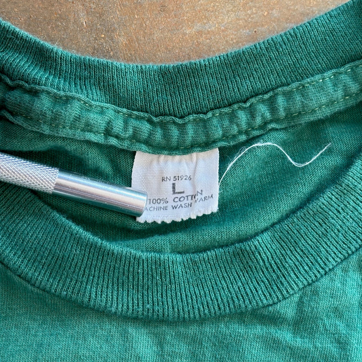 St. Patricks Day Beer Graphic Single Stitched Shirt 80's - S