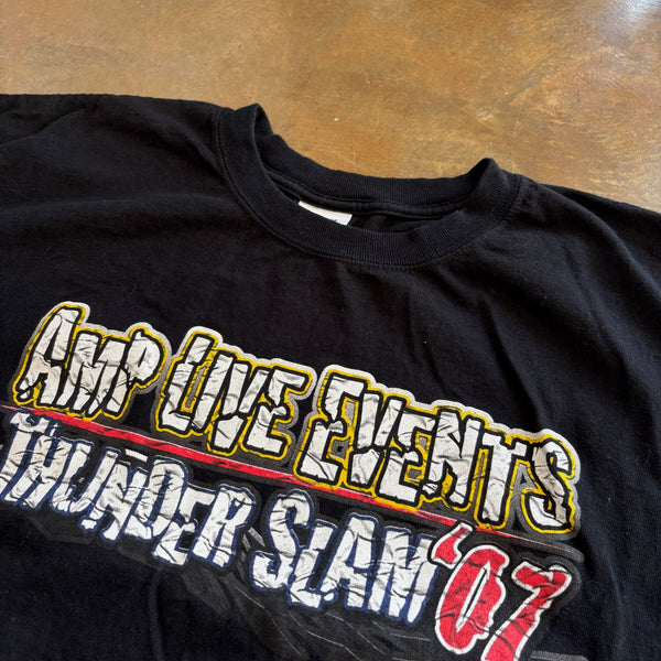AMP Monster Truck Thunder Slam Graphic T Shirt 00's - XL hover