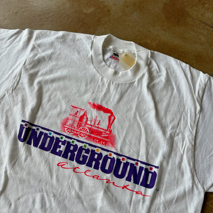 NWT Underground Atlanta Train White Shirt 90's - XL