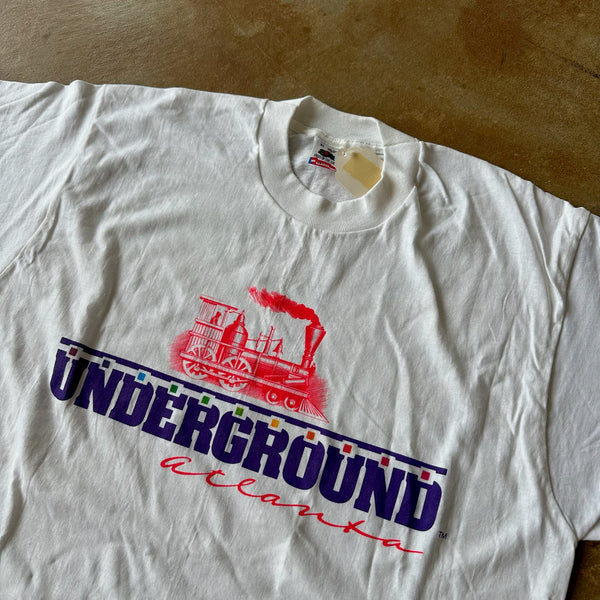 NWT Underground Atlanta Train White Shirt 90's - XL hover