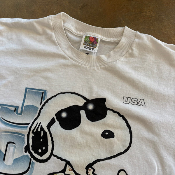 Peanuts Snoopy Joe Cool Graphic Shirt Promo 90's - S hover