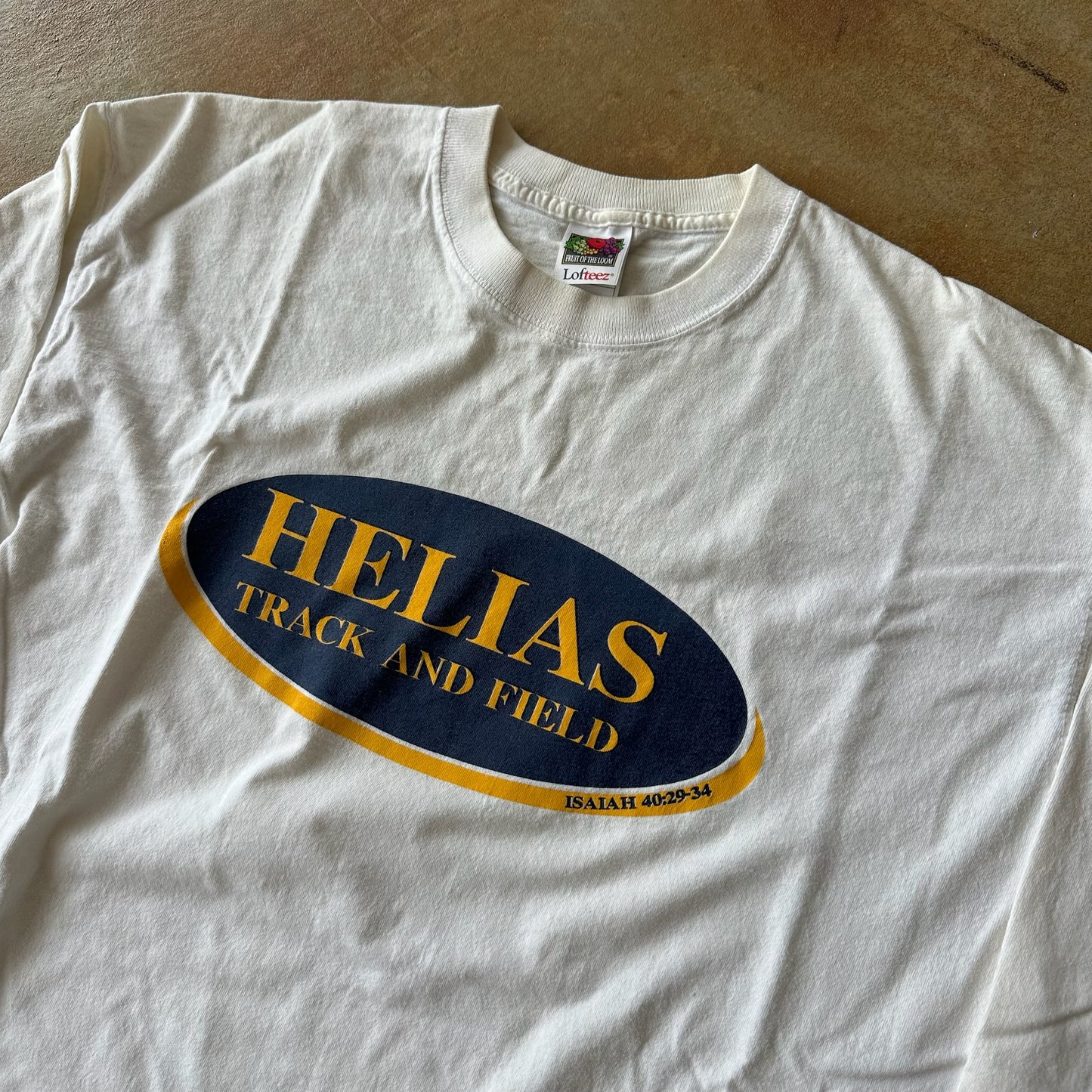 Helias High School Track & Field Christian Shirt 00's - XL