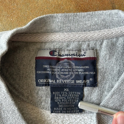 Champion Reverse Weave TCU Horned Frogs Cropped Sweatshirt 00's - XL