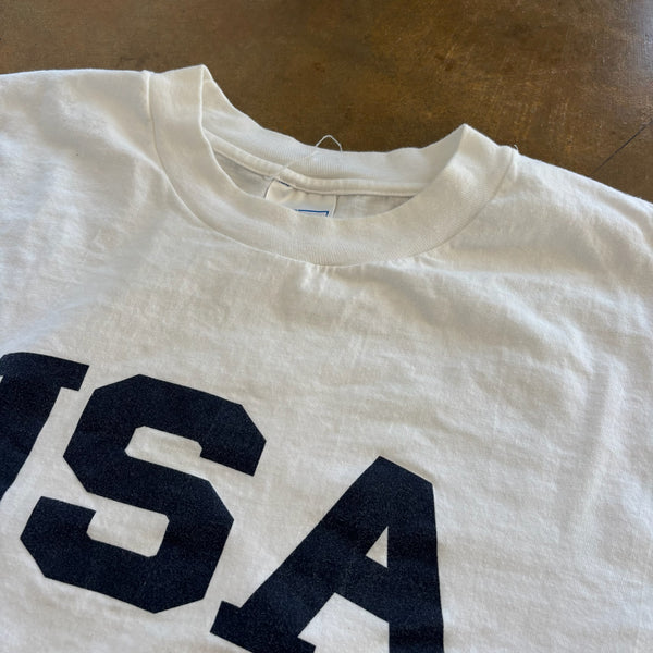 McDonalds USA Graphic T Shirt Big Spellout 90's - M hover