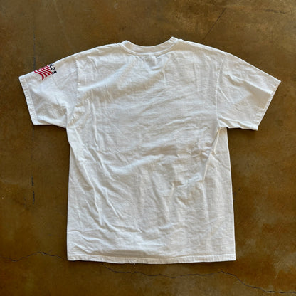McDonalds USA Graphic T Shirt Big Spellout 90's - M