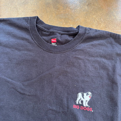 Big Dogs Funny Inappropriate Humor Graphic Shirt 00's - 2XL