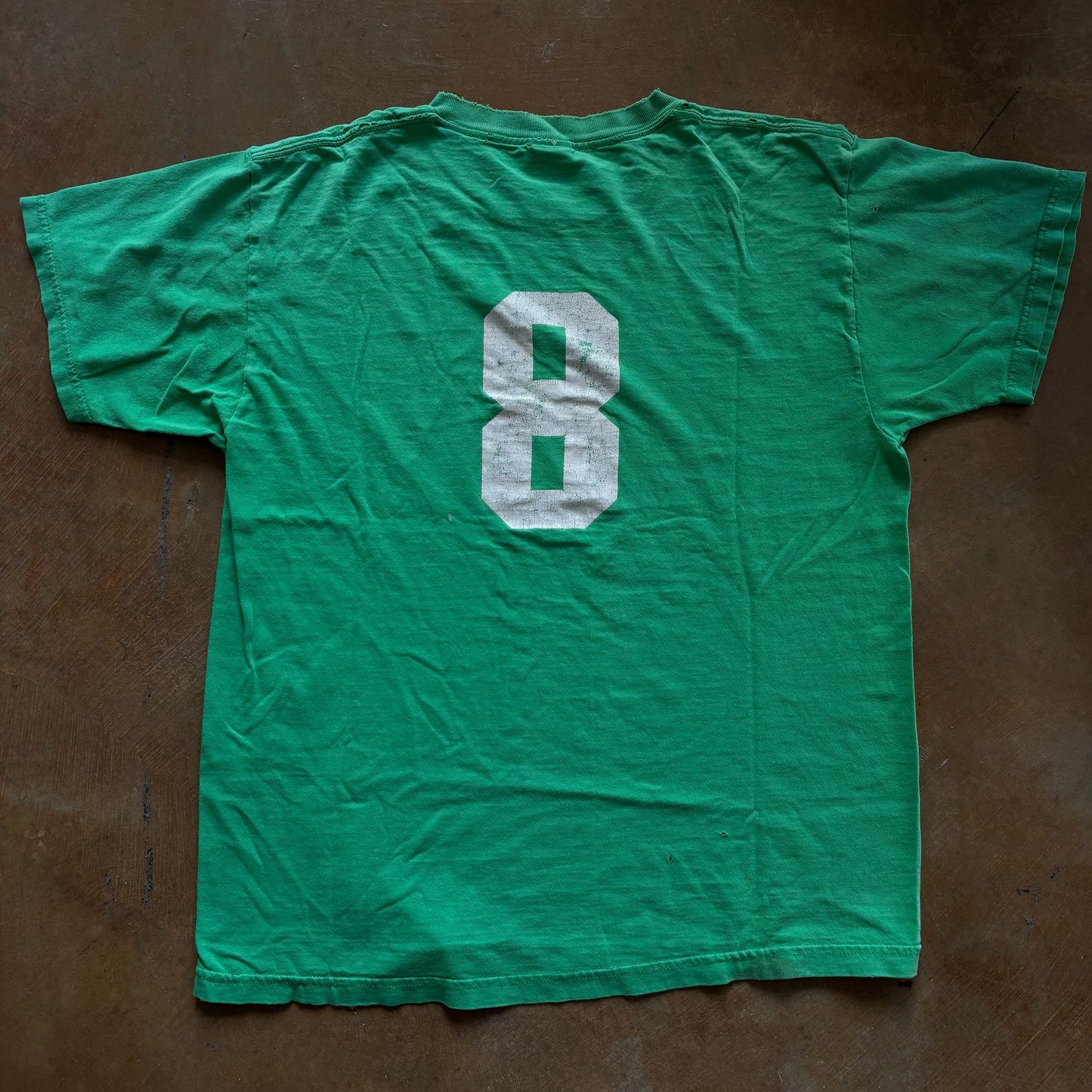Anheuser Busch Premier Soccer League Graphic Faded Green Shirt 90's - S