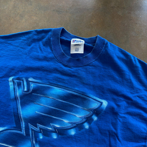 St. Louis Blues Pro Player Graphic T Shirt 90's - L hover