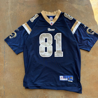 St. Louis Rams Torry Holt NFL Embroidered Name Plate Jersey 00's - L