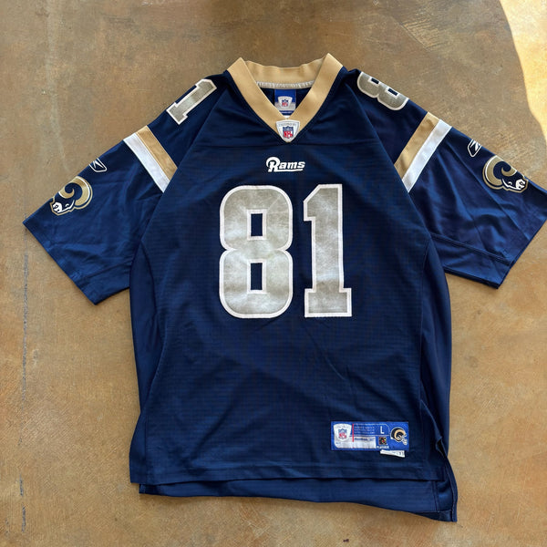 St. Louis Rams Torry Holt NFL Embroidered Name Plate Jersey 00's - L