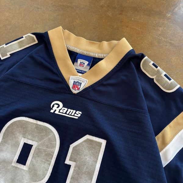 St. Louis Rams Torry Holt NFL Embroidered Name Plate Jersey 00's - L hover