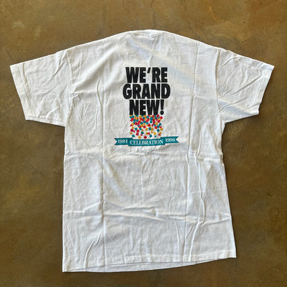 Station Casino Promo Shirt Delta White 90's - L