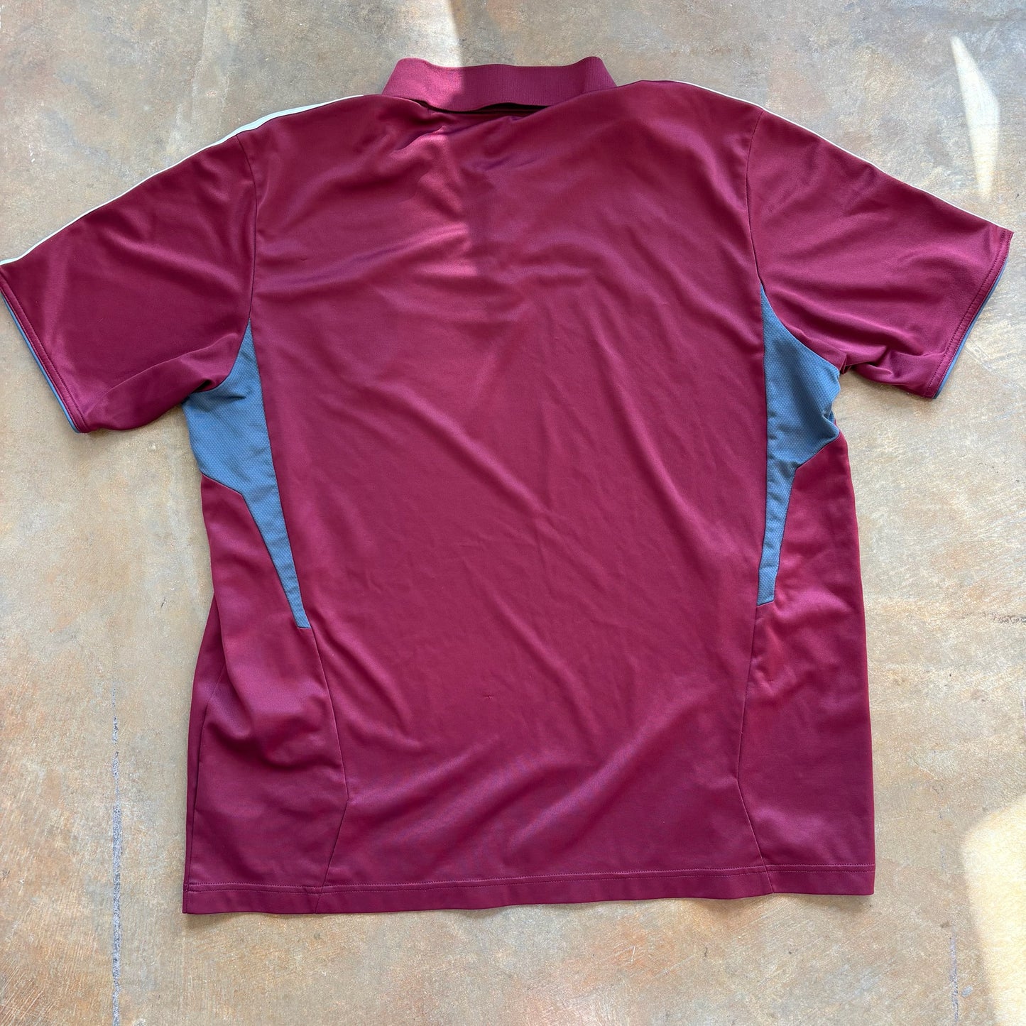 Colorado Rapids MLS Adidas Polo Jersey Climacool Soccer 00's - L