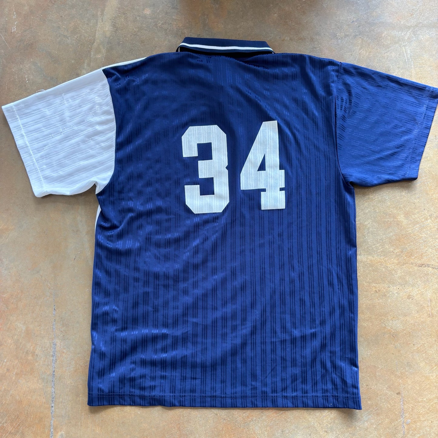 Adidas Helias High School Retro Collared Center Logo Jersey 90's - XL