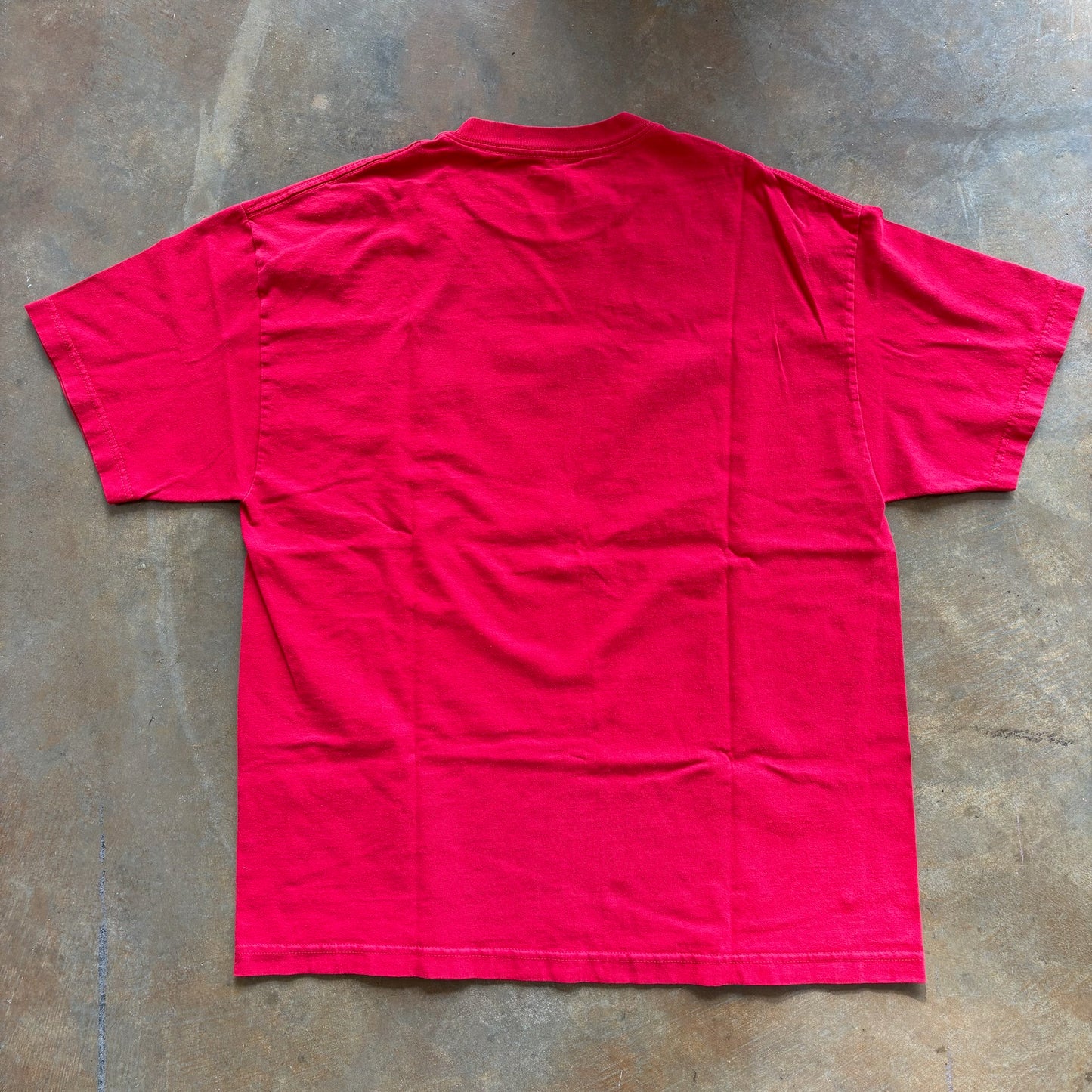 Nike Basketball Spellout Center Swoosh T Shirt 00's - XL