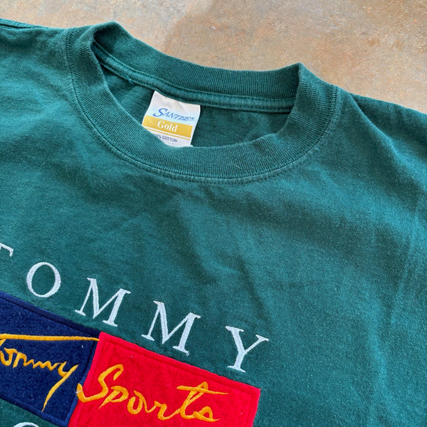 Tommy Hilfiger Sports Bootleg Embroidered Shirt 90's - S hover
