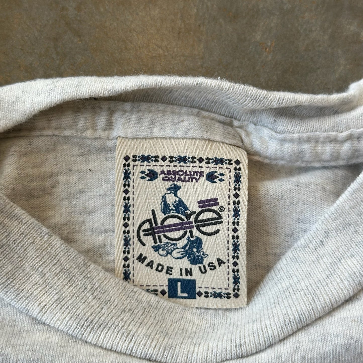 South Padre Island Embroidered Single Stitch Shirt Alore 90's - M