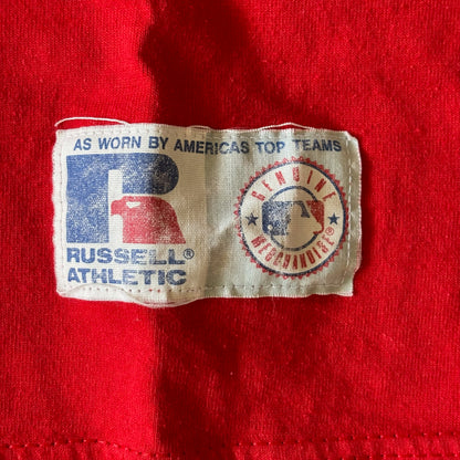 St. Louis Cardinals Russell Athletic Shirt Big Logo 80's - L