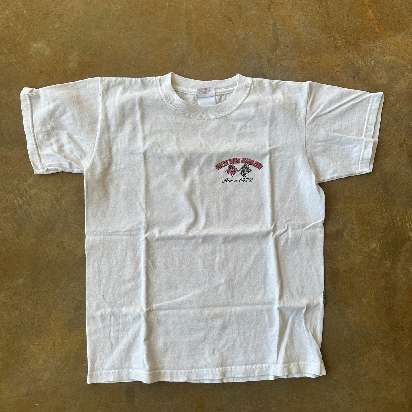 Vette Vues Magazine Corvette Graphic Baby Tee 90's - Youth L