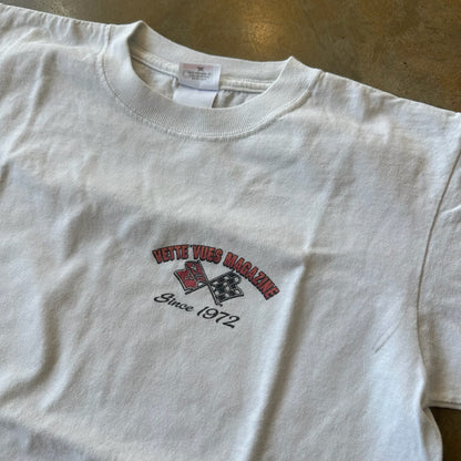 Vette Vues Magazine Corvette Graphic Baby Tee 90's - Youth L