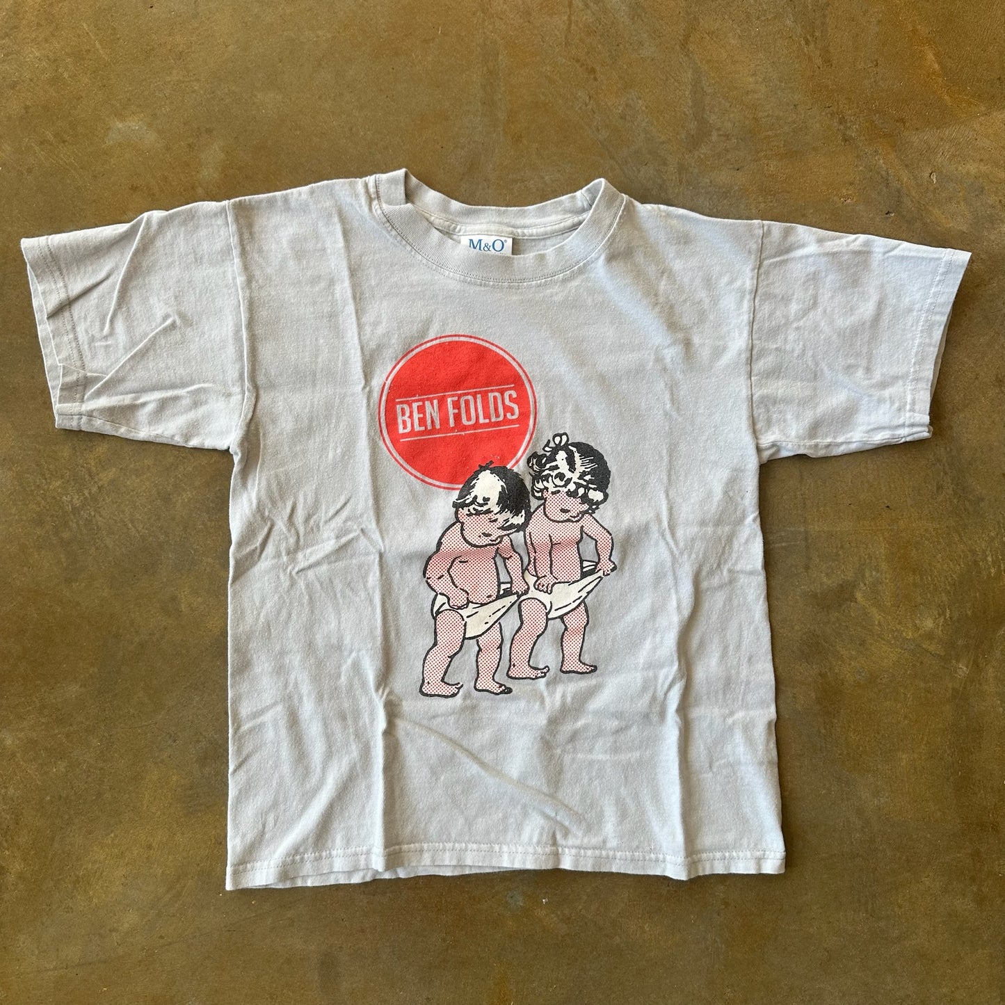Ben Folds Concert Tour Baby Graphic Shirt Baby Tee 90's - Youth L