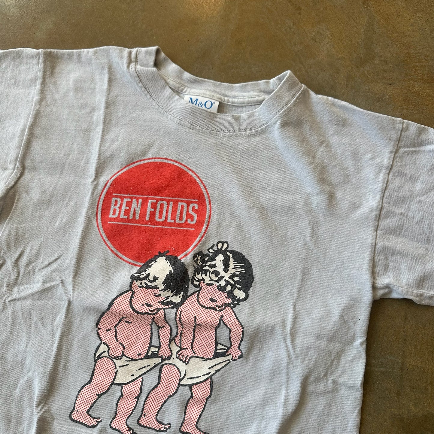 Ben Folds Concert Tour Baby Graphic Shirt Baby Tee 90's - Youth L
