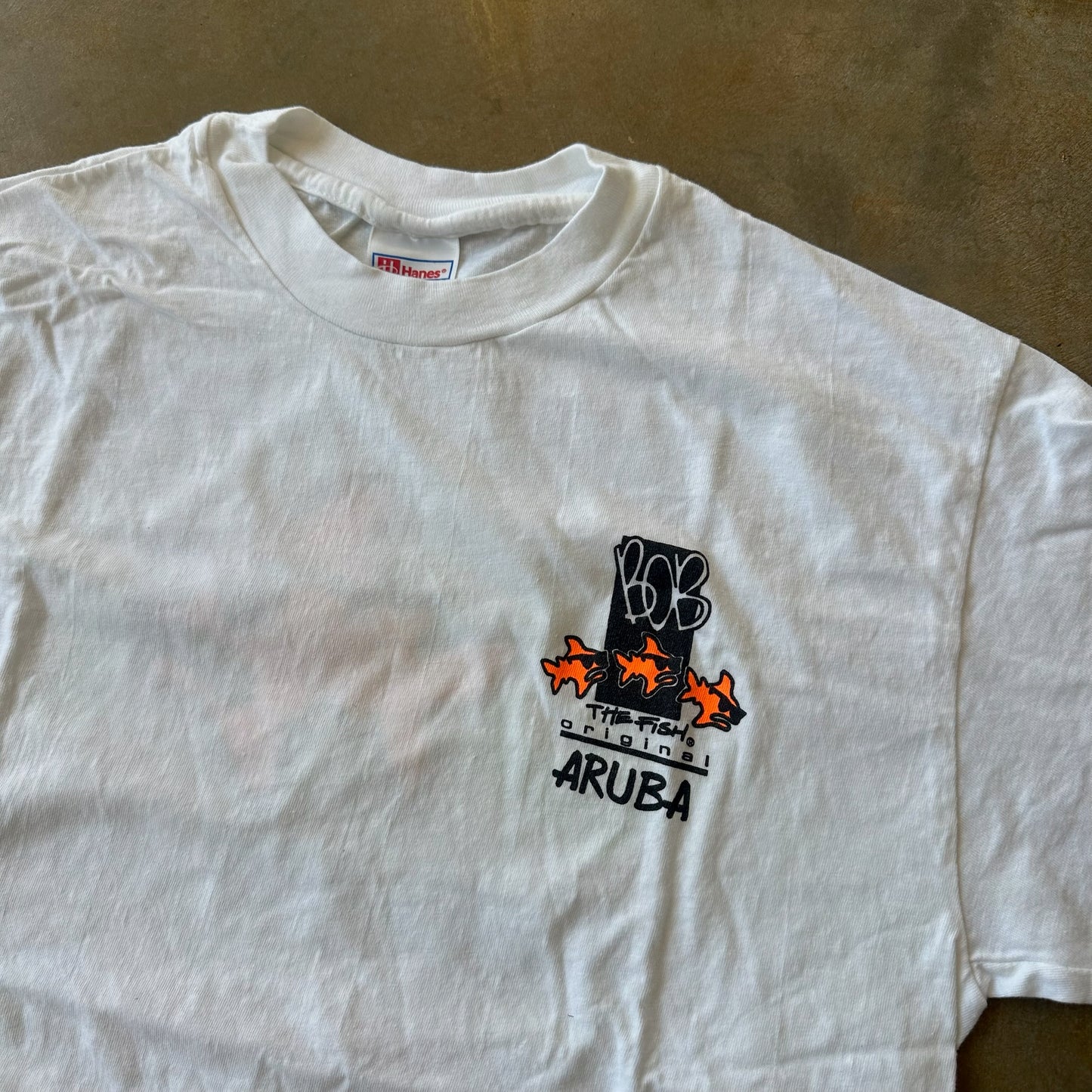 Bob the Fish Save the Ocean Graphic Shirt 90's - L