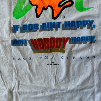 Bob the Fish Save the Ocean Graphic Shirt 90's - L