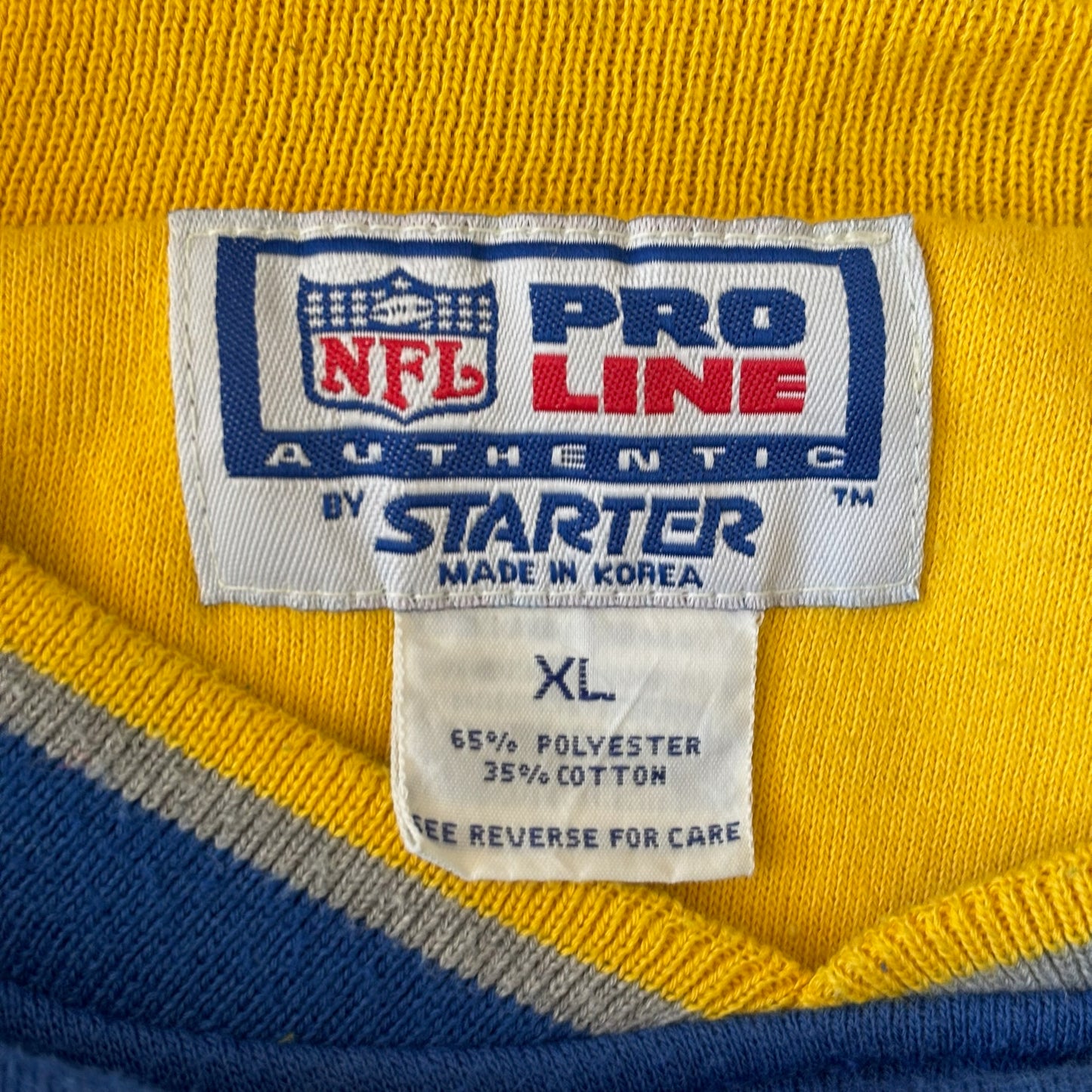 St. Louis Rams Starter NFL Pro Line RARE Sweatshirt Crewneck 90's - XL