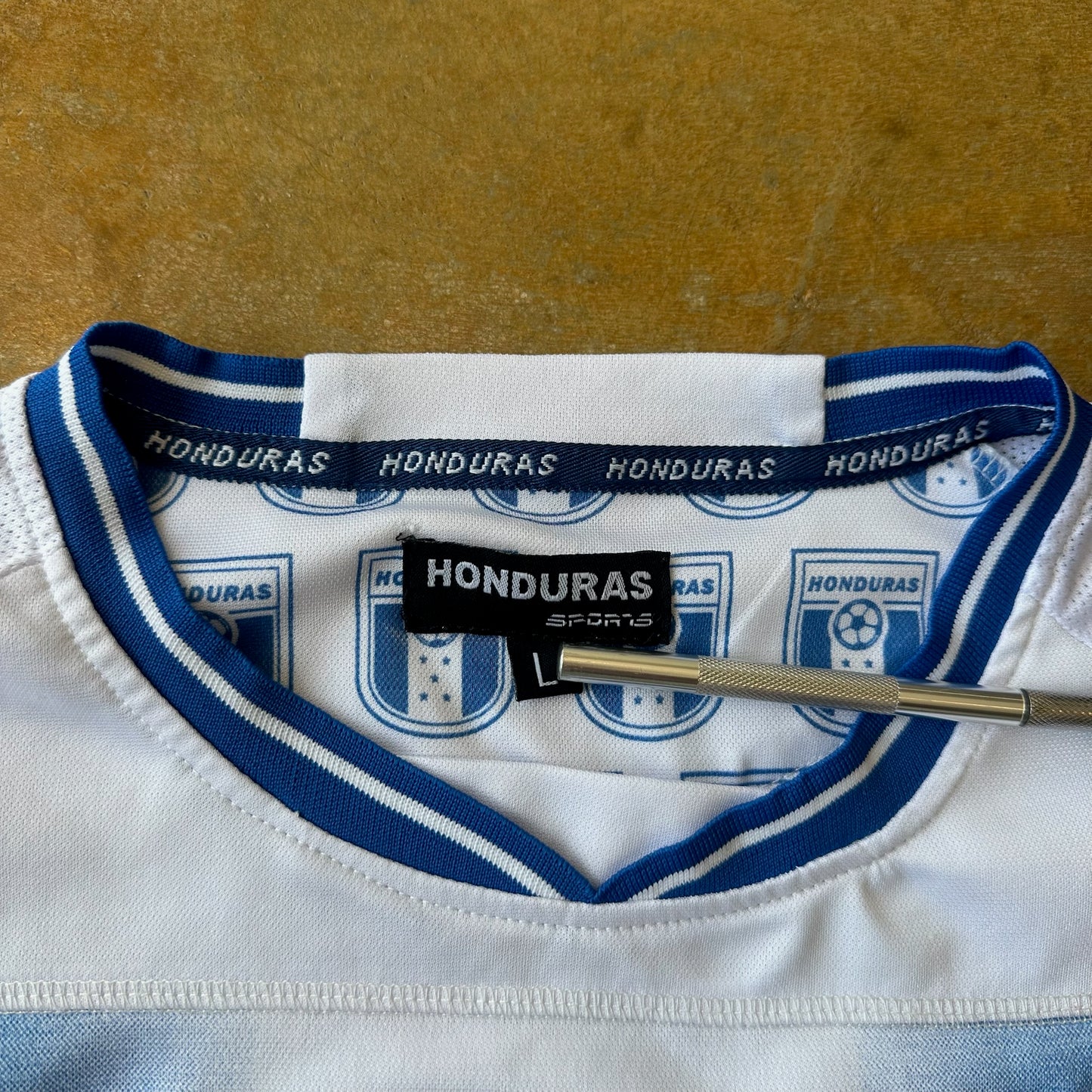 Honduras Soccer 2010 World Cup Jersey White - L