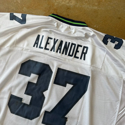 Seattle Seahawks Shaun Alexander Reebok Mesh Jersey 00's - 2XL