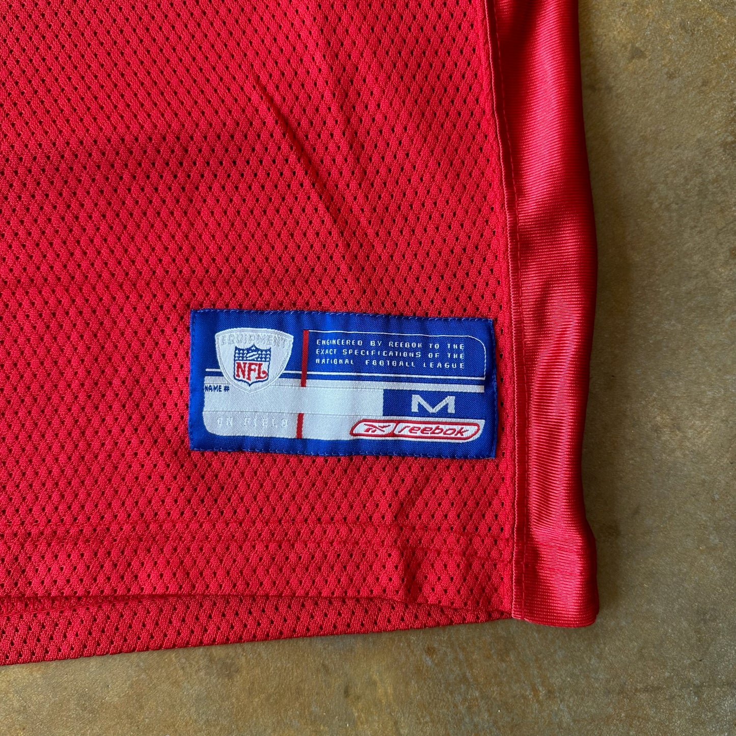 Kansas City Chiefs Priest Holmes Sewn Reebok Jersey 00's - M