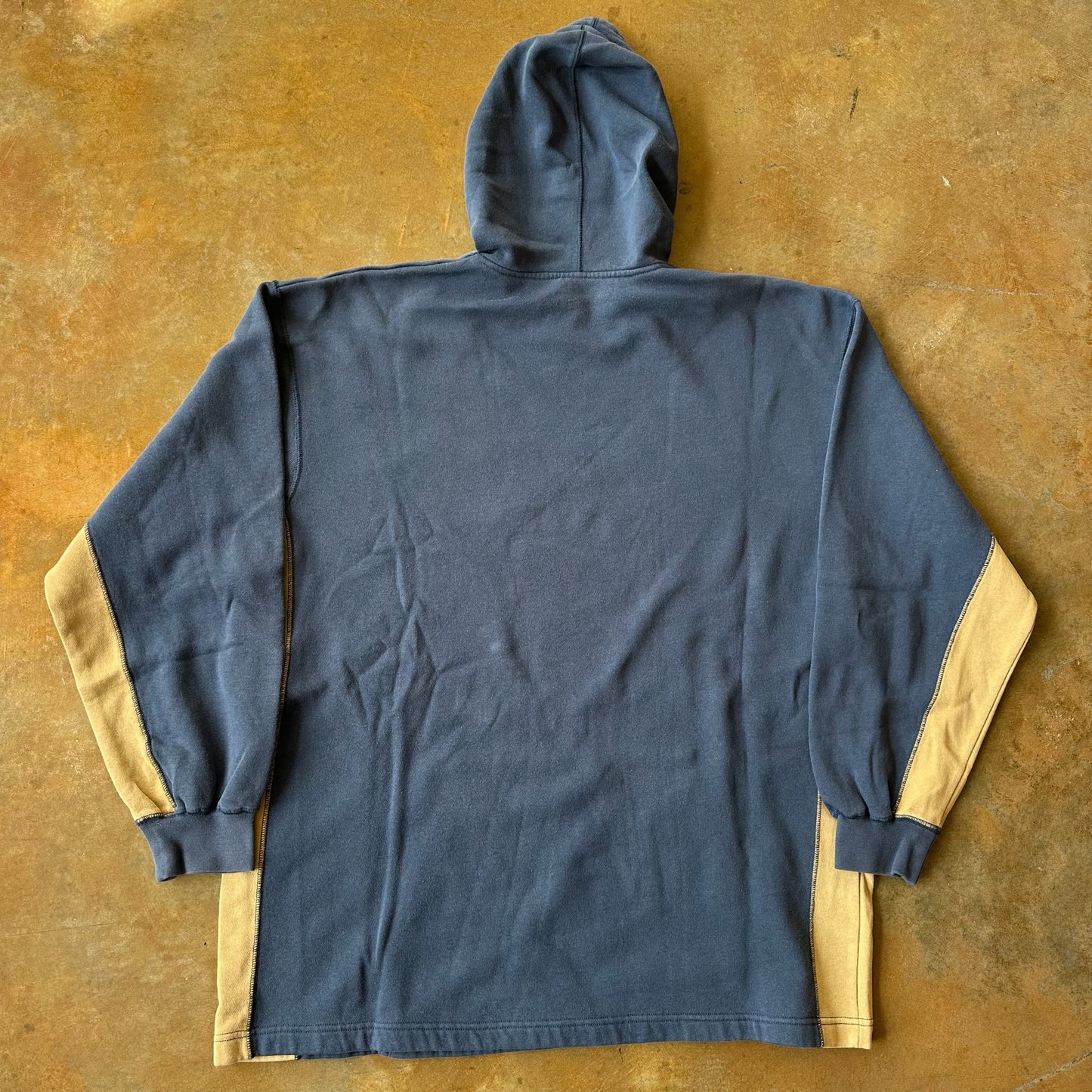 St. Louis Rams Faded Embroidered Logo Hoodie 00's - 2XL