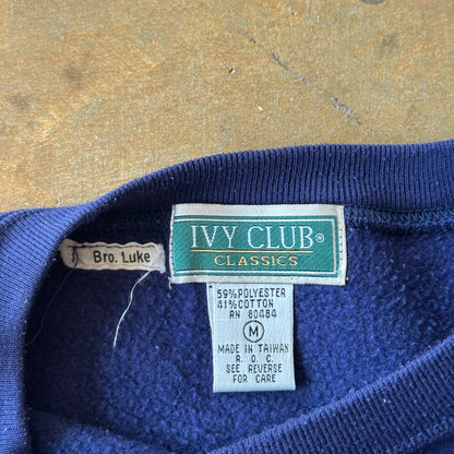 Fly Fishing Rocky Mountains Embroidered Crewneck 90's - M