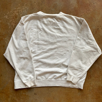 Whitetails Unlimited Hunting Deer Embroidered Sweatshirt Nature Graphic 90's - XL