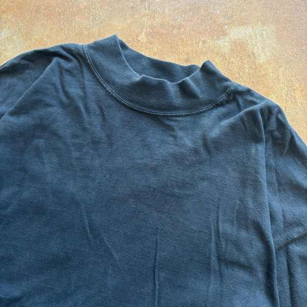 Calvin Klein Blank Long Sleeve Shirt Black 90's - L hover