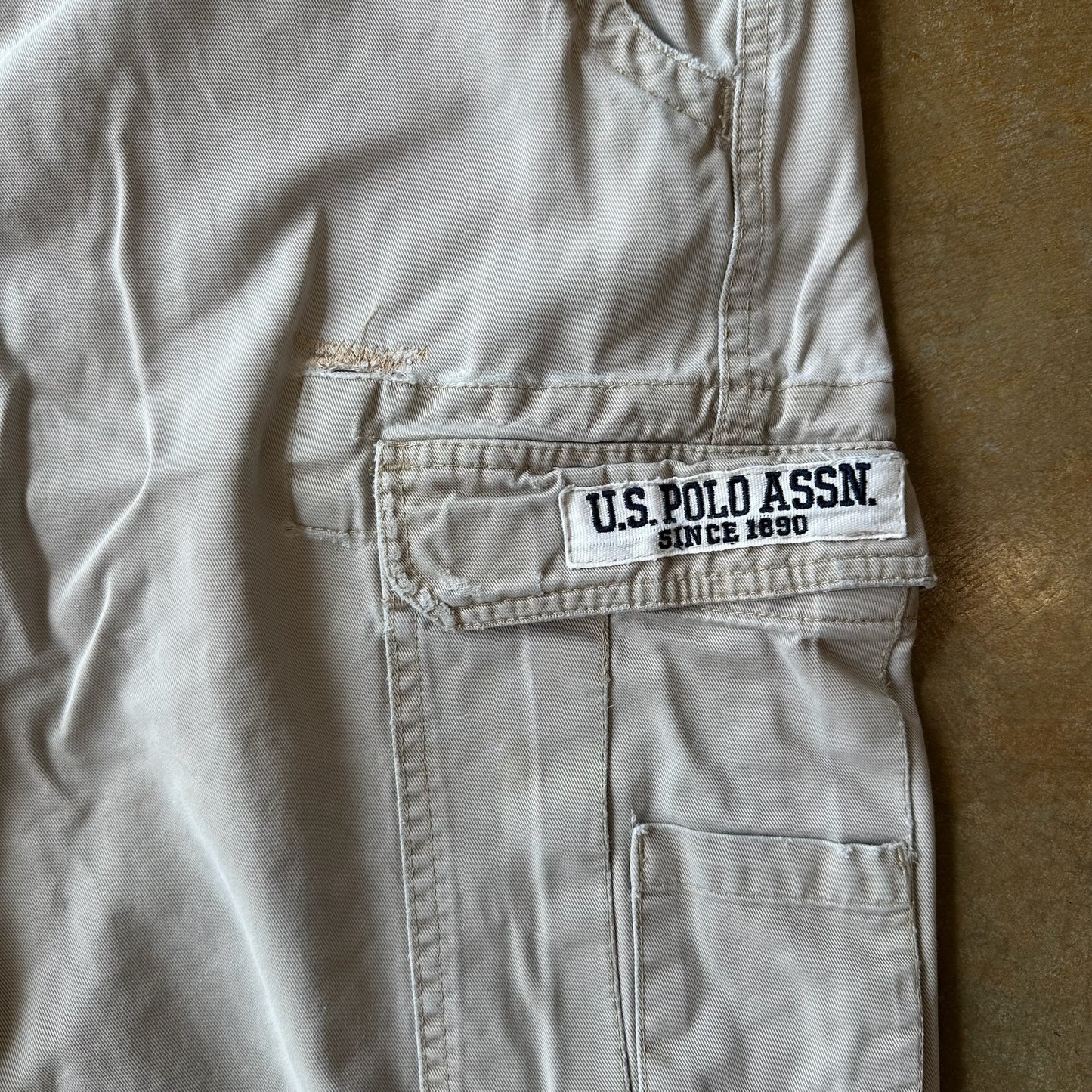 U.S. Polo Assn Baggy Oversized Cargo Shorts 00's - 36